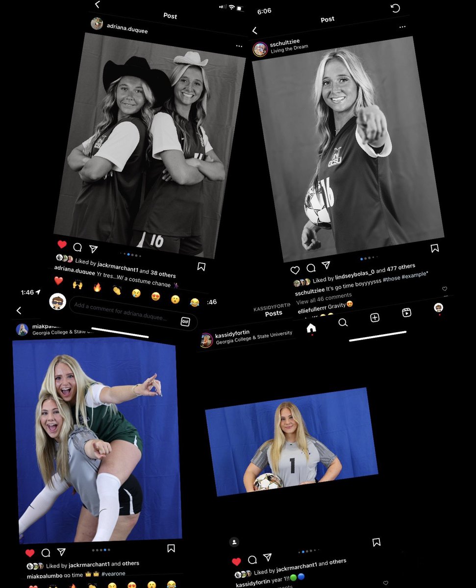 Looking forward to another season of shooting Georgia College &amp; State University Soccer. Started off with media day and some preseason action. 

#UpTheBobs 🟢🔵🟢🔵