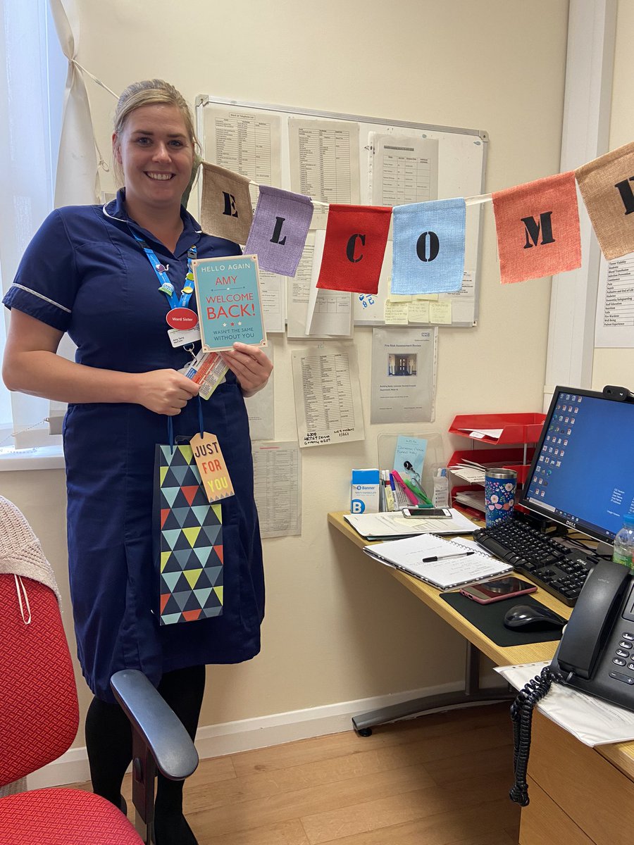 Welcome Amy our new ward sister 🎉🎉😁