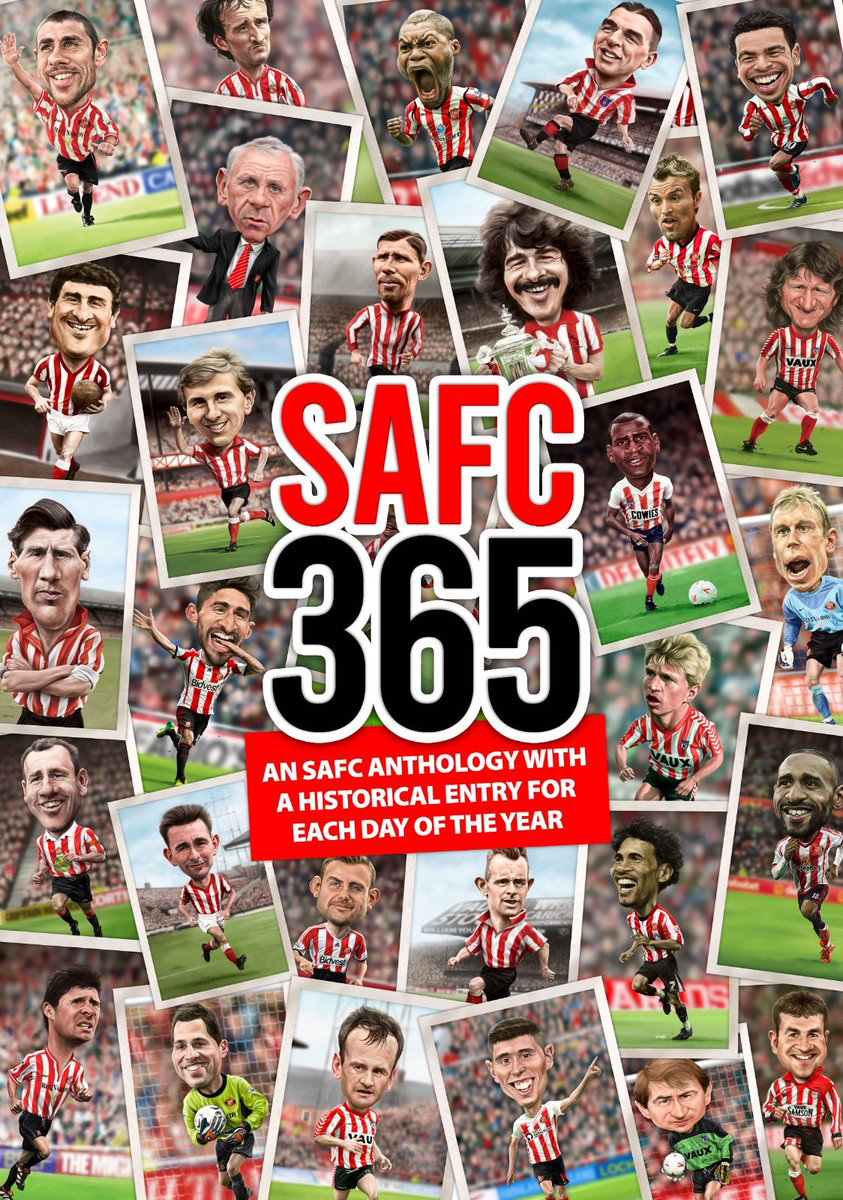 RokerReport's tweet photo. WE’VE WRITTEN A BOOK! 📚 

All profits will go to Sunderland Community Soup Kitchen for this year’s fundraiser. You can pre-order it now!

#SAFC 365: AN SAFC ANTHOLOGY WITH A HISTORICAL ENTRY FOR EACH DAY OF THE YEAR

🛒 https://t.co/iJwg4gFgmt https://t.co/rfrtEqGwaB