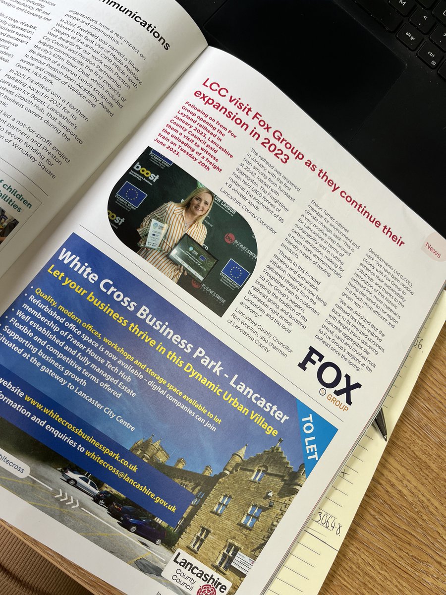 foxbrosgroup's tweet photo. 𝑾𝒆’𝒓𝒆 𝒇𝒆𝒂𝒕𝒖𝒓𝒆𝒅 📰

Have you received the latest copy of ‘The Voice?’

We certainly have 👋🏼

Make sure to read our editorial all about how we are Driving the Challenge to a Sustainable Future ♻️ https://t.co/ugFrVCTrYE
