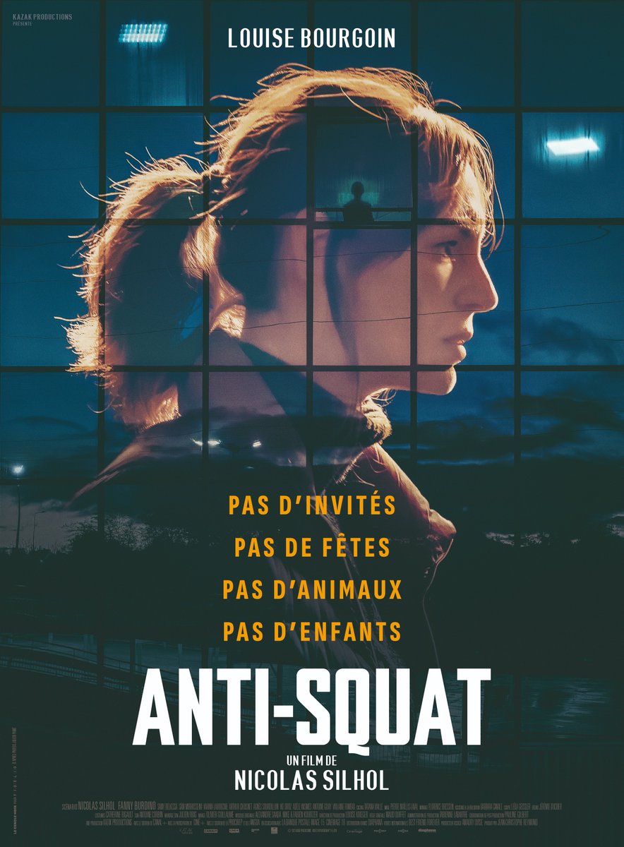 #AntiSquat, le nouveau film de #NicolasSilhol avec #LouiseBourgoin.
Actuellement au cinéma 👉bit.ly/3qTqWId