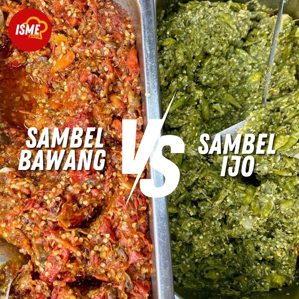 sambelbakar_'s tweet image. Pecinta pedas, kalian tim yang mana nih?🔥 Kalo mimin sih dua duanya ya soalnya sama sama enaknya, jadi gabisa bandingin hihi😋