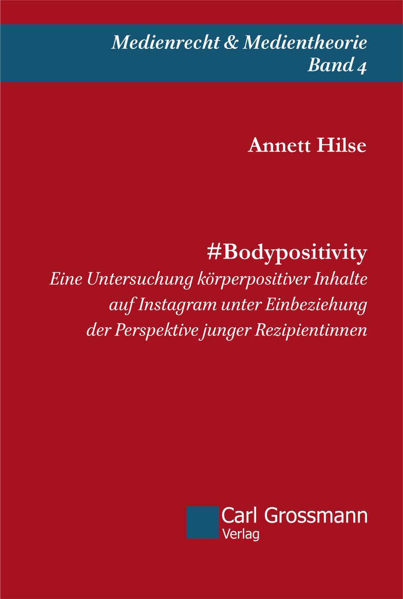 CarlGrossmann Verlag (@carl_grossmann) on Twitter photo #Bodypositivity – Eine Untersuchung körperpositiver Inhalte auf #Instagram unter Einbeziehung der Perspektive junger Rezipientinnen von Annett Hilse <a href="/HTWKLeipzig/">HTWK Leipzig</a> als Buch und frei zum Download als #OpenAccess
carlgrossmann.com/bodypositivity/
#SelfLove #BodyPositiveReads #SelfCare #BoPo #Bodypositivity – Eine Untersuchung körperpositiver Inhalte auf #Instagram unter Einbeziehung der Perspektive junger Rezipientinnen von Annett Hilse <a href="/HTWKLeipzig/">HTWK Leipzig</a> als Buch und frei zum Download als #OpenAccess
carlgrossmann.com/bodypositivity/
#SelfLove #BodyPositiveReads #SelfCare #BoPo
