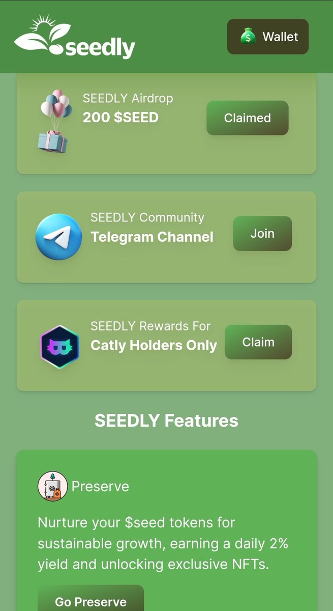summersun3927's tweet photo. 🔥 #SEEDLY ( $SEED ) - #inspired By #CATLY - NEW #Airdrop EVENT 🔥
🌟 A #decentralized #DeFi #platform operating on the #Binance #SmartChain ( #BSC )
🌟 Total Supply of 1 billion $SEED tokens and 33.3 billion $FRUITS.
🔥 REFERRAL LINK:
https://t.co/nXgr9iJgO6
#btc #ETH #BNB https://t.co/tEixANjiBm