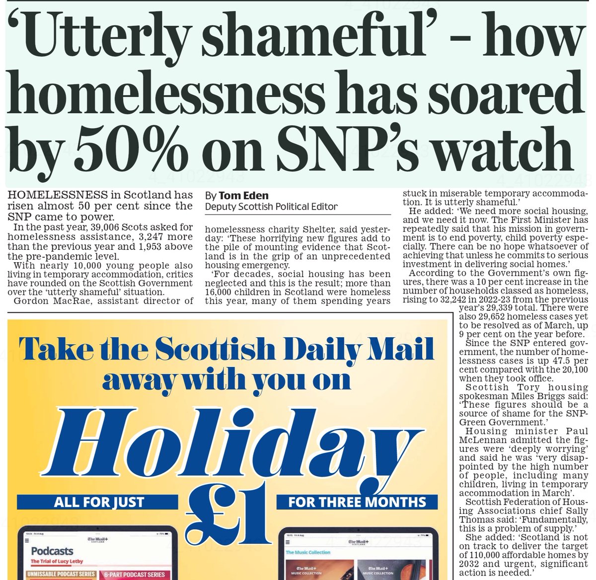 AgentP22's tweet photo. Has anything actually got better since the SNP came to power?
Anything? Anybody? https://t.co/06mJtRiulP