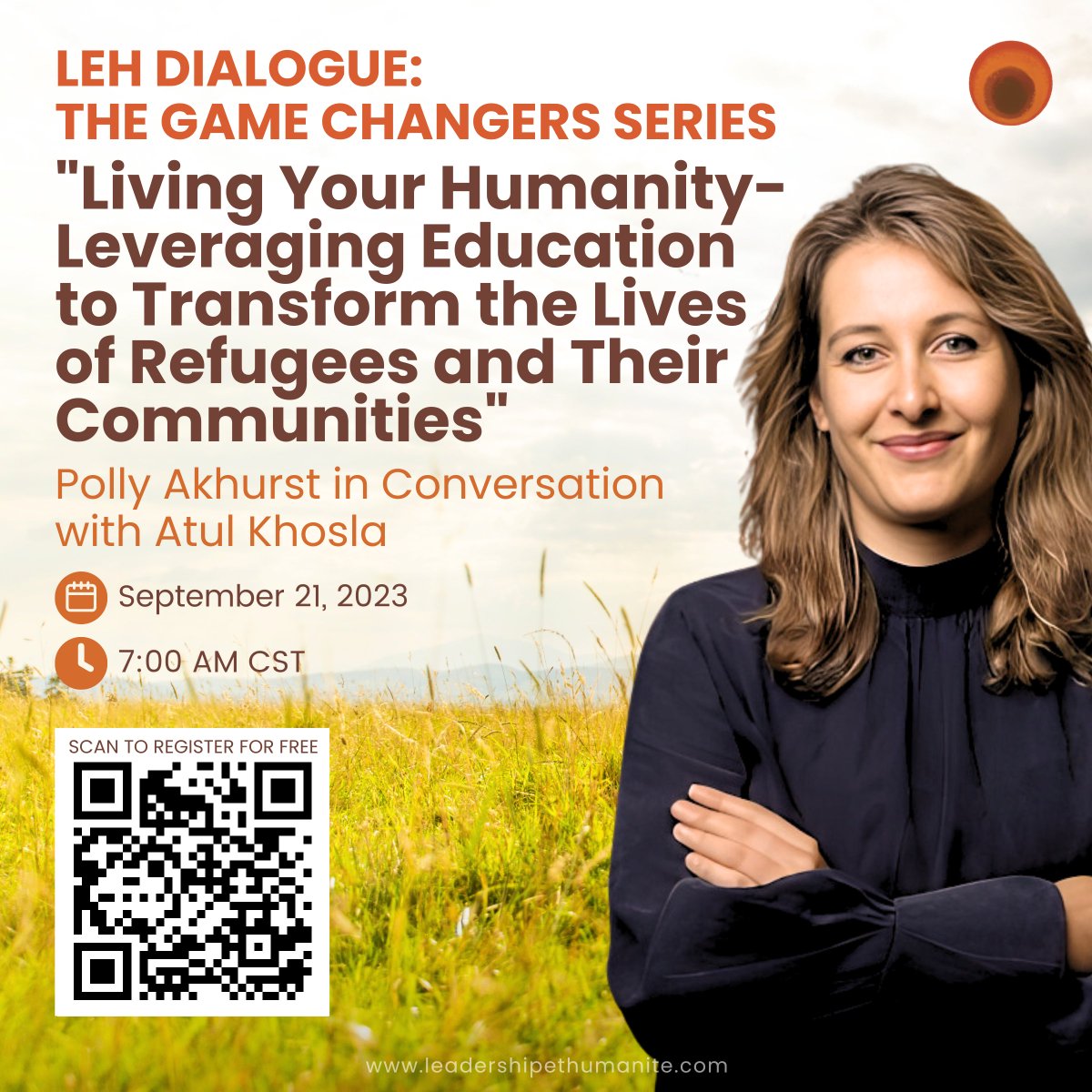 Hear Amala Co-founder and Co-executive Director Polly Akhurst speak about transformative education and shared humanity at an event with Leadership et Humanite on 21 September (1pm BST, 2pm CET, 3pm EAT) - find out more below and register for free ➡️ lnkd.in/eXH6qaMN