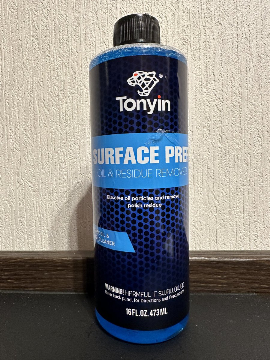 todo1018's tweet photo. 久しぶりにホイールコーティングしたい🤩
ホイールコーティング編②
脱脂編
コーティング前にはコーティングをしっかり定着させる為に…
しっかり脱脂‼️
今日は珍しい脱脂剤です
中国のメーカー
#tonyin
SURFACE PREP
トマトジュースをちょっと甘くしたちょっと変わった香りですが…意外と心地よい
スプレーがまた使いやすい
満遍なくキレイにスプレー出来ます
ちゃんとした検証はまだですが…
使った感じ
脱脂も強すぎず適度に脱脂みたいな感じ
コレ…
めっちゃ使いやすいかも
コスパも良いし
もうめっちゃ売れるヤツ
仕入れようかなと思わせる逸品ですw
品切れも無さそうだし…
掘出し物だ
( ゚∀゚)アハハ八八ノヽノヽノヽノ \ / \/ \
#とどレビュー
#とどのやり方
とどの勝手にランキング
脱脂編
LUMINUS PREP PRO
tonyin SURFACE PREP
ながら洗車 脱脂シャンプー
BolaSolution A43
優れてるか劣るではありません
使い方なので、私の使い方に合うランキングです
皆、使いやすいです
( ゚∀゚)アハハ八八ノヽノヽノヽノ \ / \/ \