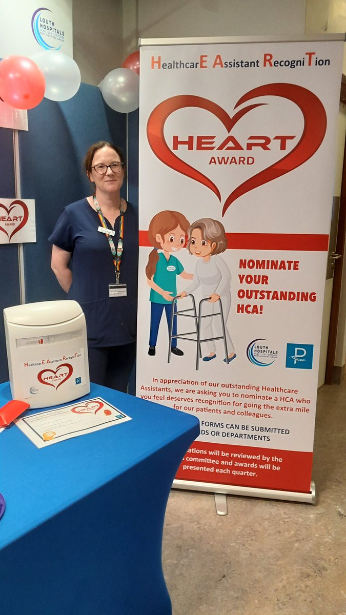 NursingOlol's tweet image. Today we are launching our Healthcare Assistant Heart ❤  Award. Healthcare assistants are a key part of our Nursing team @NursingOlol. We are all about our team! Nominations via white Heart Award Post boxes co-located with Daisy Award green post boxes! Get nominating! @OLOLM4E