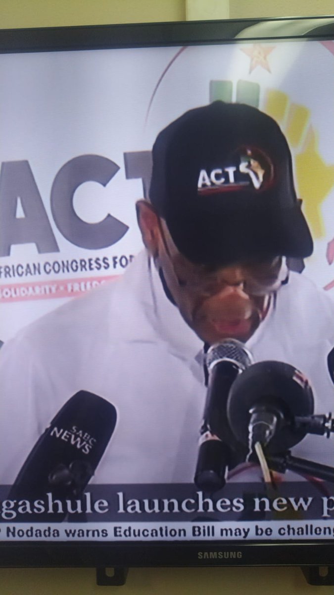LeBkay247's tweet photo. #SAPolitics - Former ANC SG Ace Magashule has launched a new political party , the ACT(African Congress For Transformation) Party. This is close to the ANC, If I was him I was going to call it the ACC(African Change Congress. https://t.co/TazIFmc4Gf