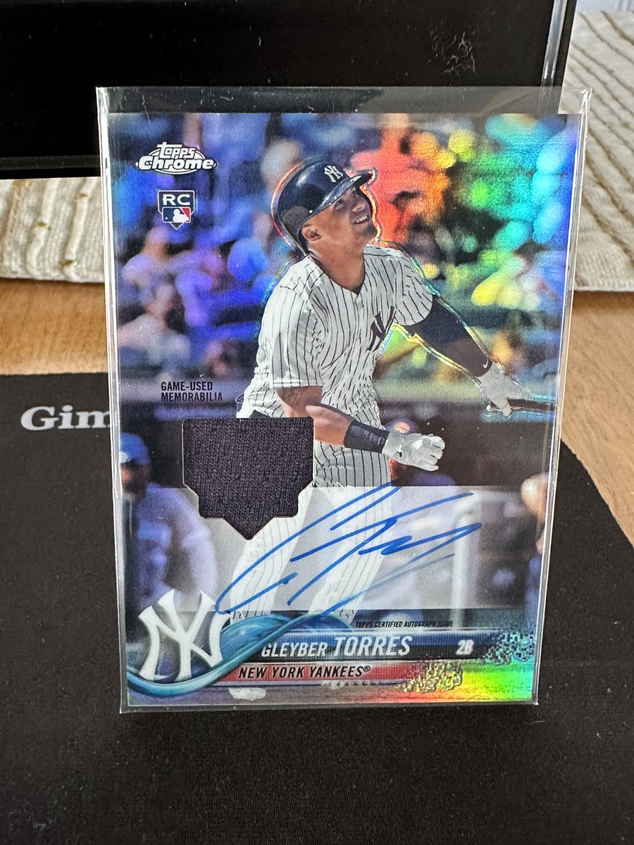 CardsKrol's tweet photo. @stokesboyscards @ILOVECOLLECTIN1 Price drop:
Gleyber $54 shipped
Fox $300 shipped
Shesterkin $250 shipped https://t.co/80qD6hoM1B