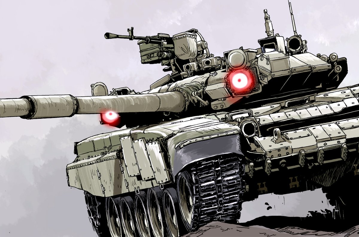 「T-90 」|松田重工　コミティア144-と48bのイラスト