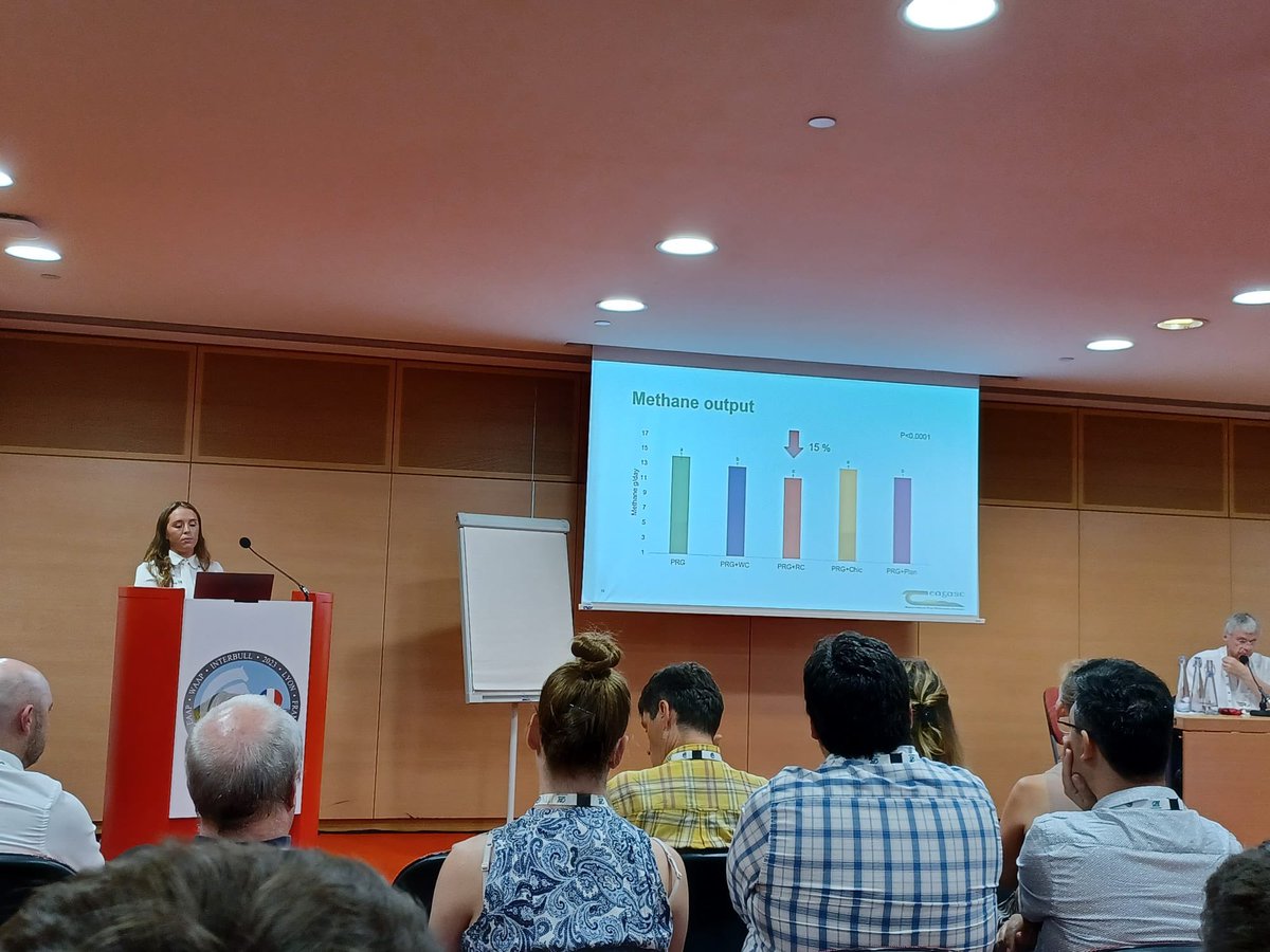 Offering a PRG + Clover sward boosts lamb performance, reduces DTS and lowers lamb methane output as shown by Sarah Woodmartin @Eaap2023Lyon @Grass2Gas