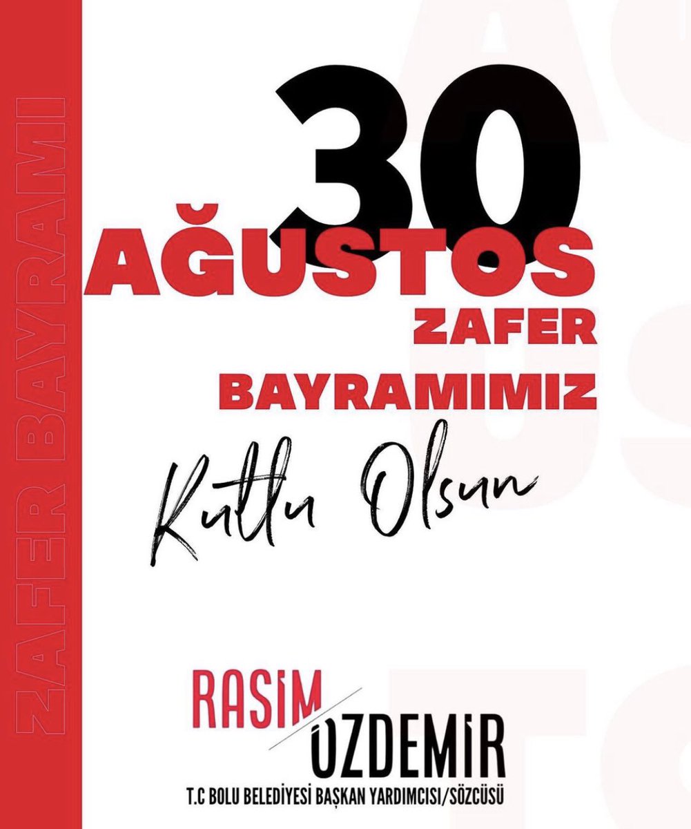 101 yıldır büyük bir gururla ve Atalarımıza minnetle kutluyoruz.
Ne mutlu Türk’üm diyene!