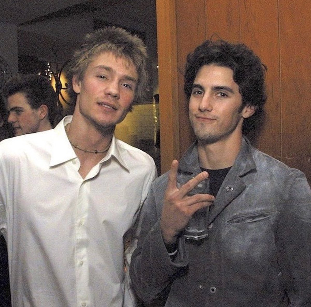 chad michael murray and milo ventimiglia in the early 2000s