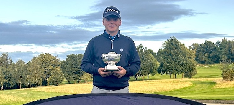 Goswick Golf Club junior member Archie Cook posted a very impressive U16 victory in the North of England Strokeplay Championships held at Pannal Golf Club last week. Well done, Archie! Click on the link to learn more.
tinyurl.com/yc4szkfy