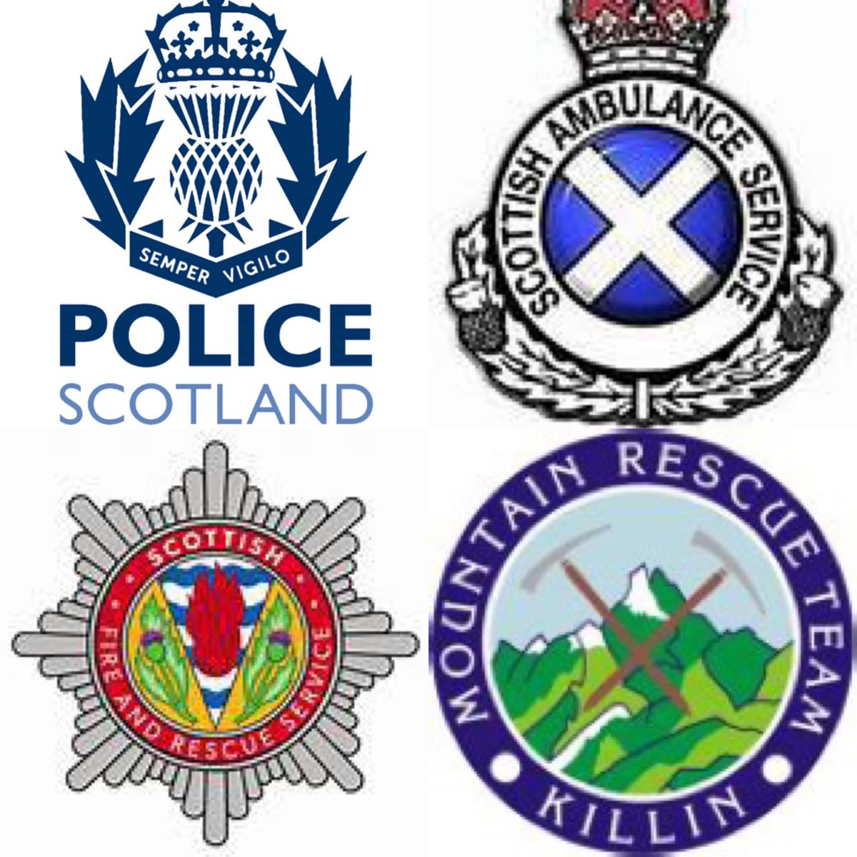 KillinFire's tweet image. P7 pupils from Killin and Crianlarich are taking part in an 'Emergency Services Day' at the McLaren Hall. Organised by PC Leggett and PC Frickleton. Pupils will work with the police, fire service, ambulance and mountain rescue team, and be introduced to a range of skills.🚒🚓🚑⛑️