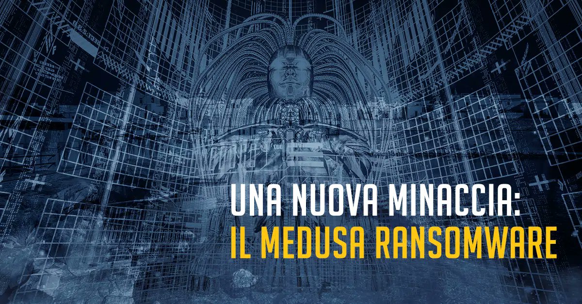 👿Nato dalla cyber-gang #MedusaLocker, dal 2022 il #Medusa #Ransomware continua a violare costantemente sempre più aziende, rendendo inutilizzabile l’infrastruttura IT.

👉Leggi l'articolo di @twt_it su AreaNetworking.it per saperne di più!
areanetworking.it/il-caso-medusa…
