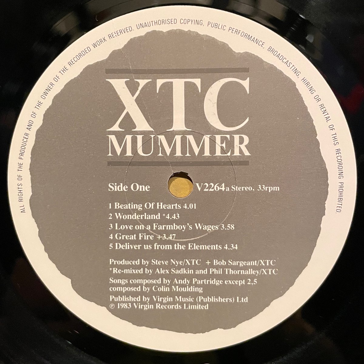 MILEHIGHCLUB202's tweet photo. ほなLPいこか
XTC / MUMMER [30Aug1983 Virgin --- V 2264]
#OnThisDay #xtc #mummer #BeatingOfHearts #SteveNye #AndyPartridge #ColinMoulding #DaveGregory #TerryChambers #AlexSadkin #vinylbar #musicbar #レコードバー #mhc30082023
https://t.co/hWWRfKSuFP https://t.co/Jb1dwGhWSr