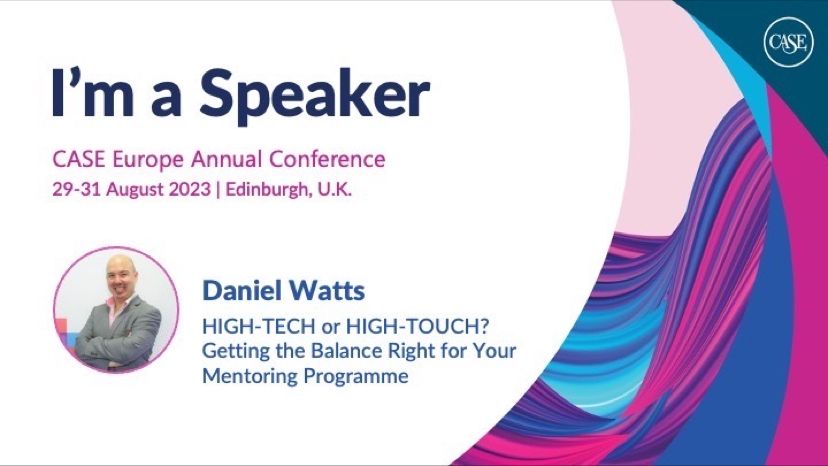 Join @danielwattsuk today at 1:30pm at #ceac23 in #edinburgh as he comprehensively sets out the various models you have for a #mentoring programme and how to choose the right path for your institution.