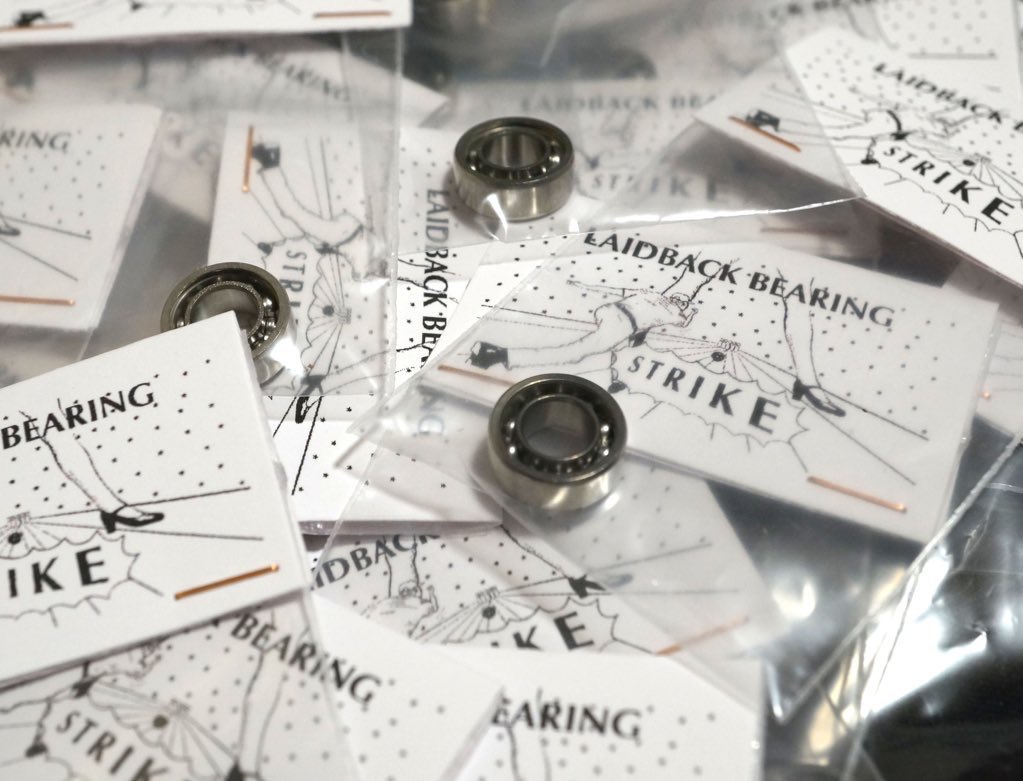 LaidBackSwing's tweet photo. 【9月1日(金) 20:00 販売開始】

LAID BACK BEARING

LAID BACK SWINGよりエッセンシャル商品が初登場

10Ball Concave Bearing(Size C)
Price: ¥990(税込)

10Ball Flat Bearing(Size C)
Price: ¥660(税込)

LBS DIRECT STORE
https://t.co/TbtVWTCy5x

#laidbackswing #lbsyoyo https://t.co/RvIq496PPE