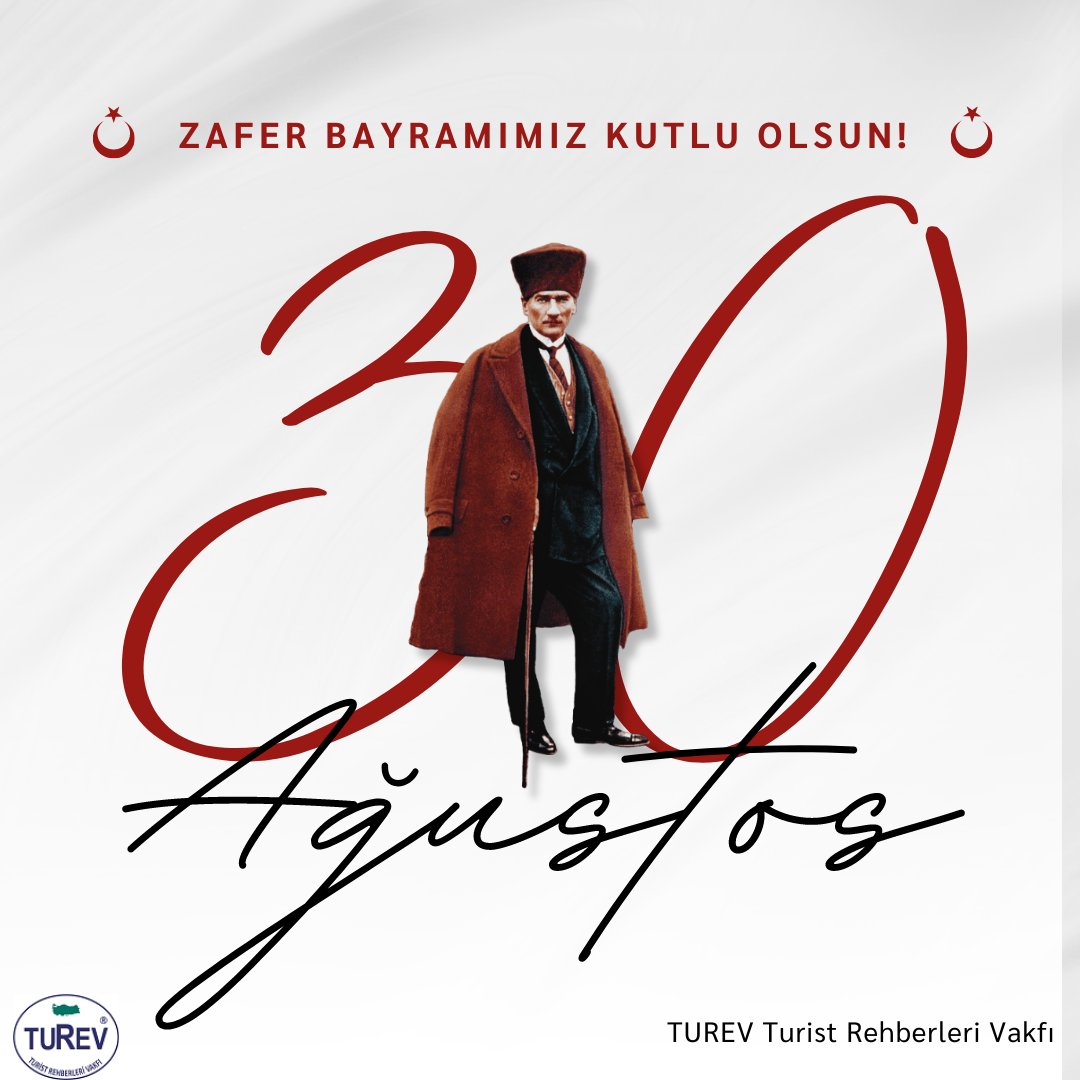 Emperyalizme karşı Kurtuluş Savaşımızın zafer günü kutlu olsun! Bu güzel bayramı bugün kutlayabilmemizi sağlayan büyük devrimci önderimiz Gazi Mustafa Kemal Atatürk ve silah arkadaşlarını saygı ve minnetle anıyoruz. #30ağustos #zaferbayramı #turev