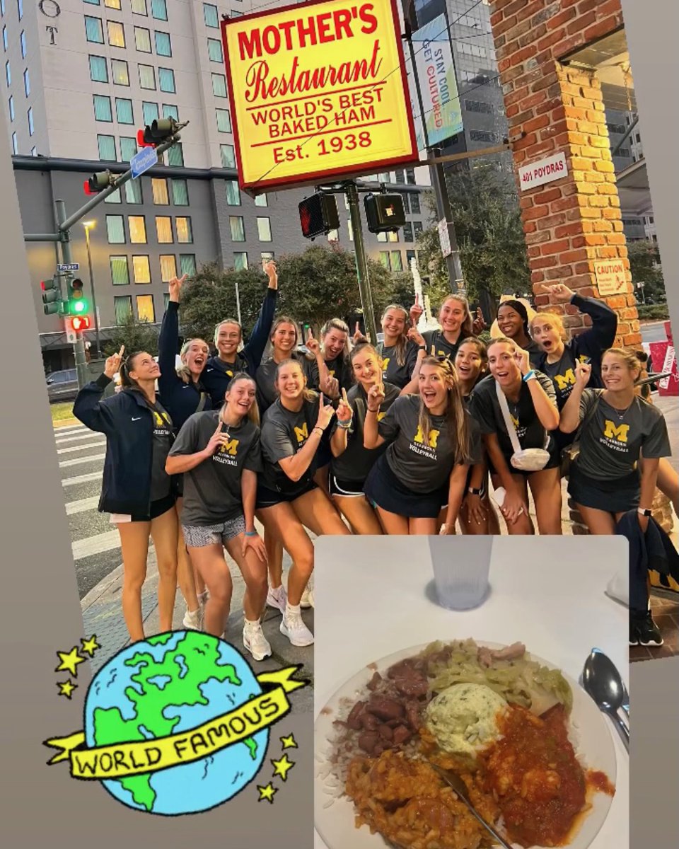 We were honored to recently host these rising stars from @umdearbornvb (📸 via IG). 📲 Dine-in &amp; take out 📦 Nationwide shipping <a href="/goldbelly/">Goldbelly 🚀</a> bit.ly/mthrgbly ☀️Open 7am-10pm daily Free &amp; Validated parking 🎁Gift shop INFO linktr.ee/mothersrestaur… #mothersrestaurant