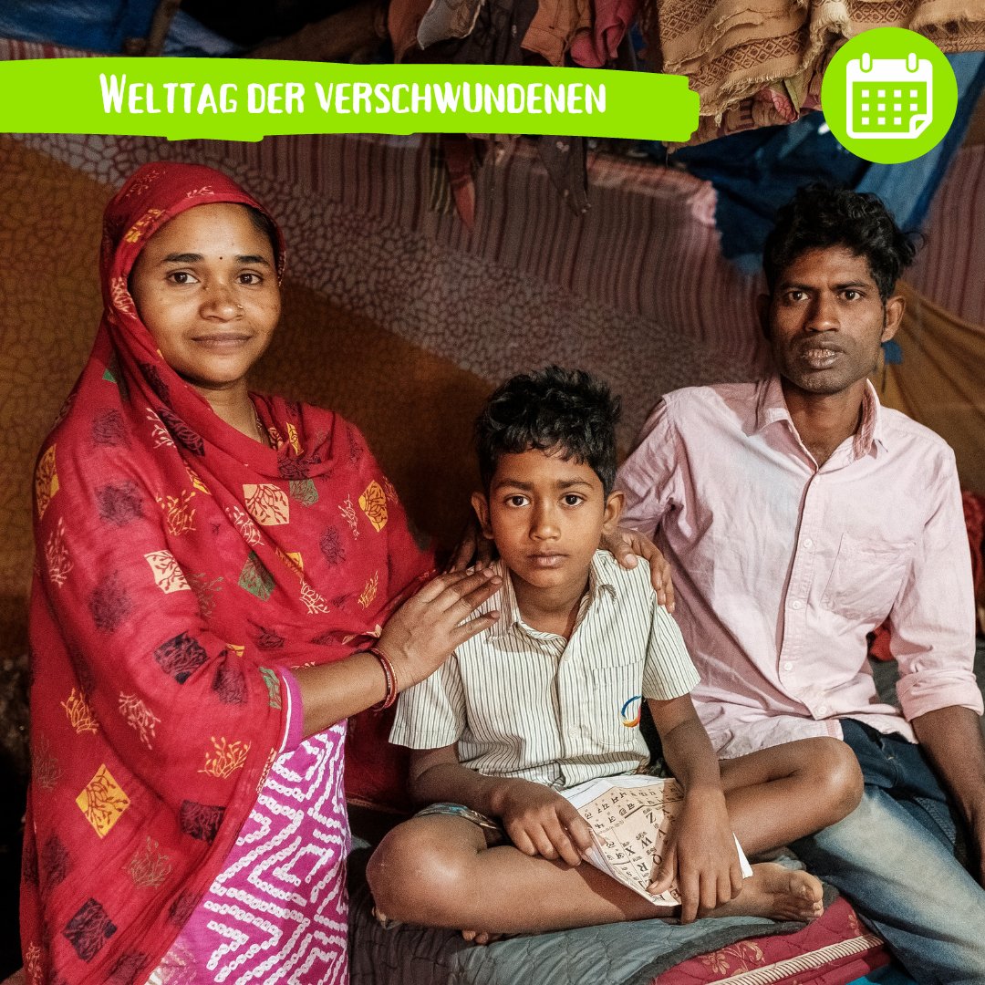 Heute ist #internationalertagderverschwundenen
In Indien verschwinden im Jahr ca. 100.000 Kinder durch #Menschenhandel oder der Flucht vor #Armut &amp; #Gewalt. Die Eltern suchen sie verzweifelt.  #DonBosco hilft mit #Streetwork &amp; einer innovativen Datenbank 👉don-bosco-mondo.de/wie-wir-helfen…