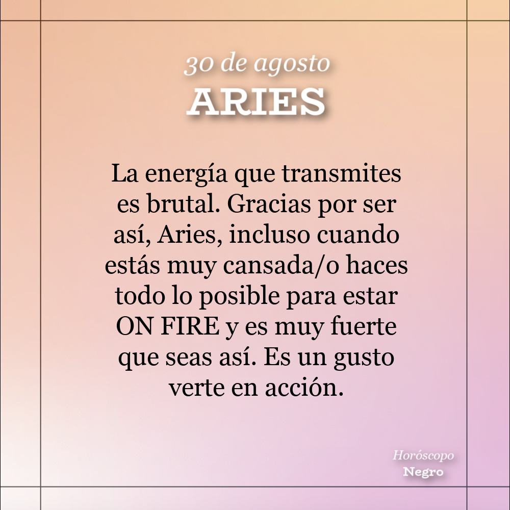 ✨♈✨ #aries #horoscoponegro