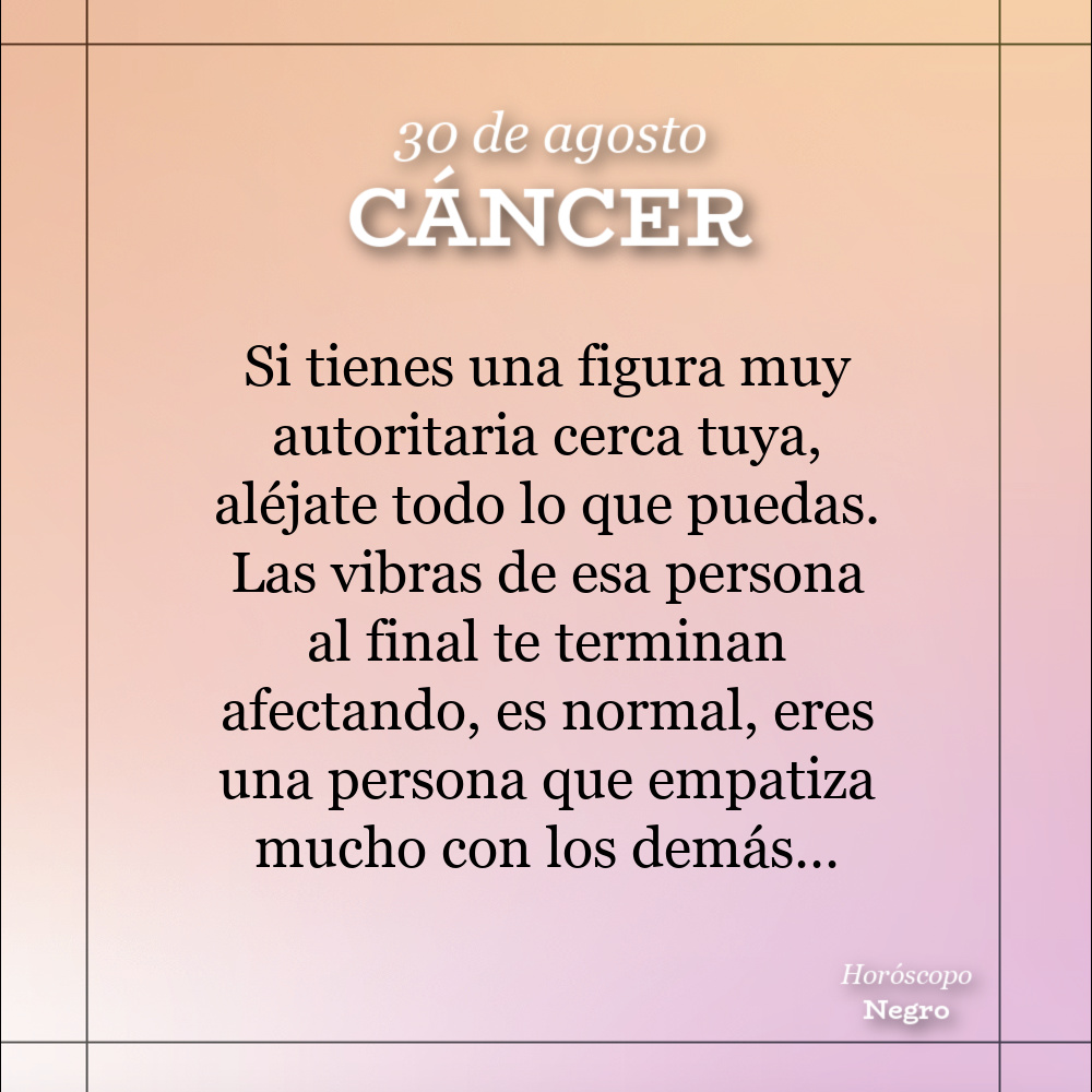 ✨♋✨ #cancer #horoscoponegro
