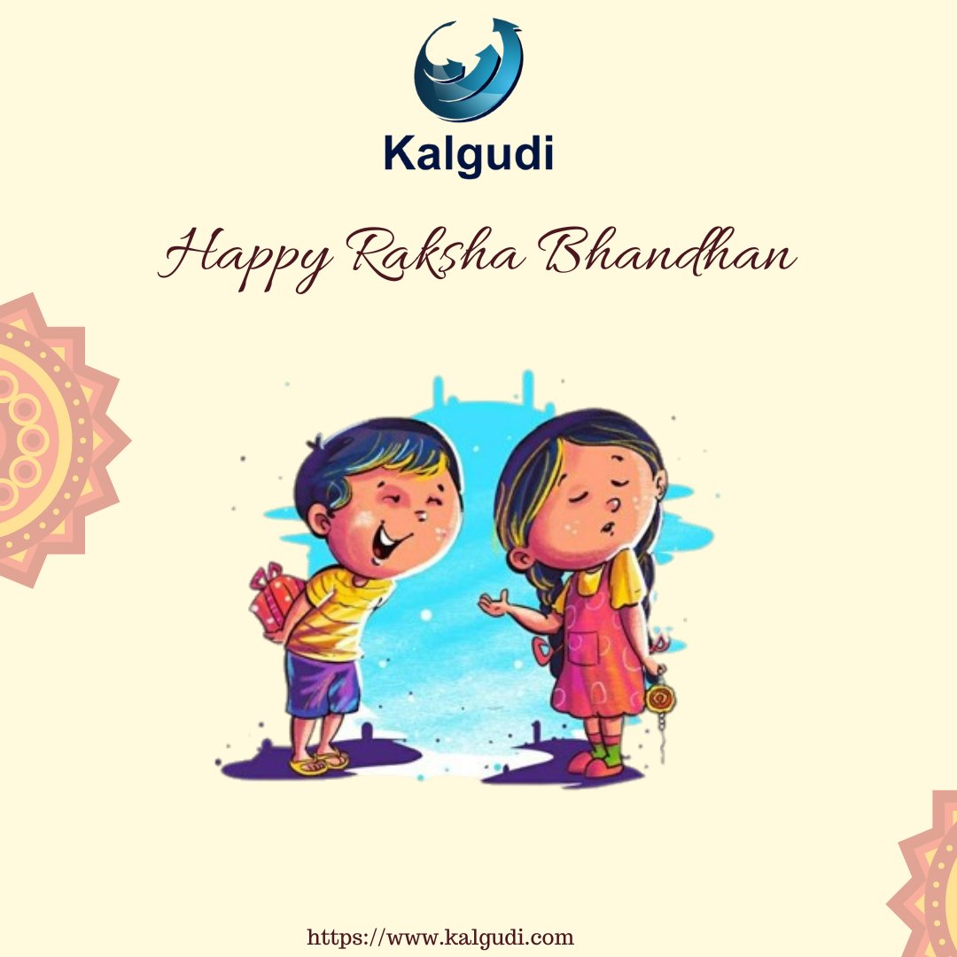 Raksha Bandhan has arrived, reminding us of the precious bond between siblings. 💕 It's a day to express gratitude for the love, support, and protection we provide each other. #CelebratingSiblinghood #UnbreakableBond #Cherished #RakshaBandhan #SiblingLove #FamilyForever #kalgudi