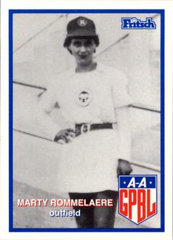 Please take a moment to remember former @AAGPBL outfielder and @CDNBaseballHOF inductee Marty Rommelaere (Deloraine, Man.) who was born on this date in 1911. She had eight SBs in 30 games for the Kenosha Comets in 1950. She died in 2011. P.S. Also known as Marty Manning