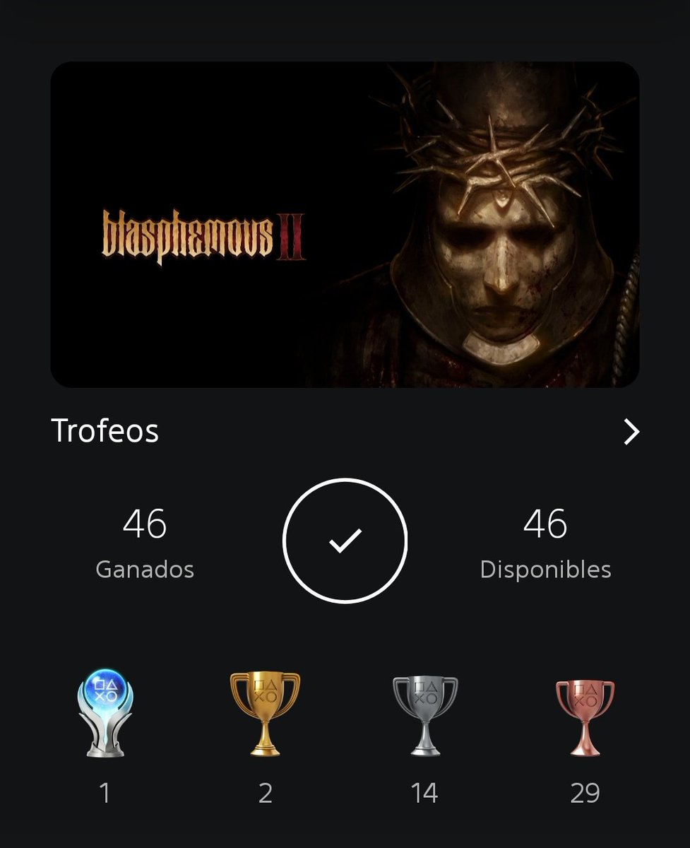 Pues ya estaría. Ha sido una de las experiencias más guays de los últimos años. Qué bien hecho y pensado todo. Enhorabuena <a href="/BlasphemousGame/">Blasphemous</a> y <a href="/TheGameKitchen/">The Game Kitchen</a> ❤️