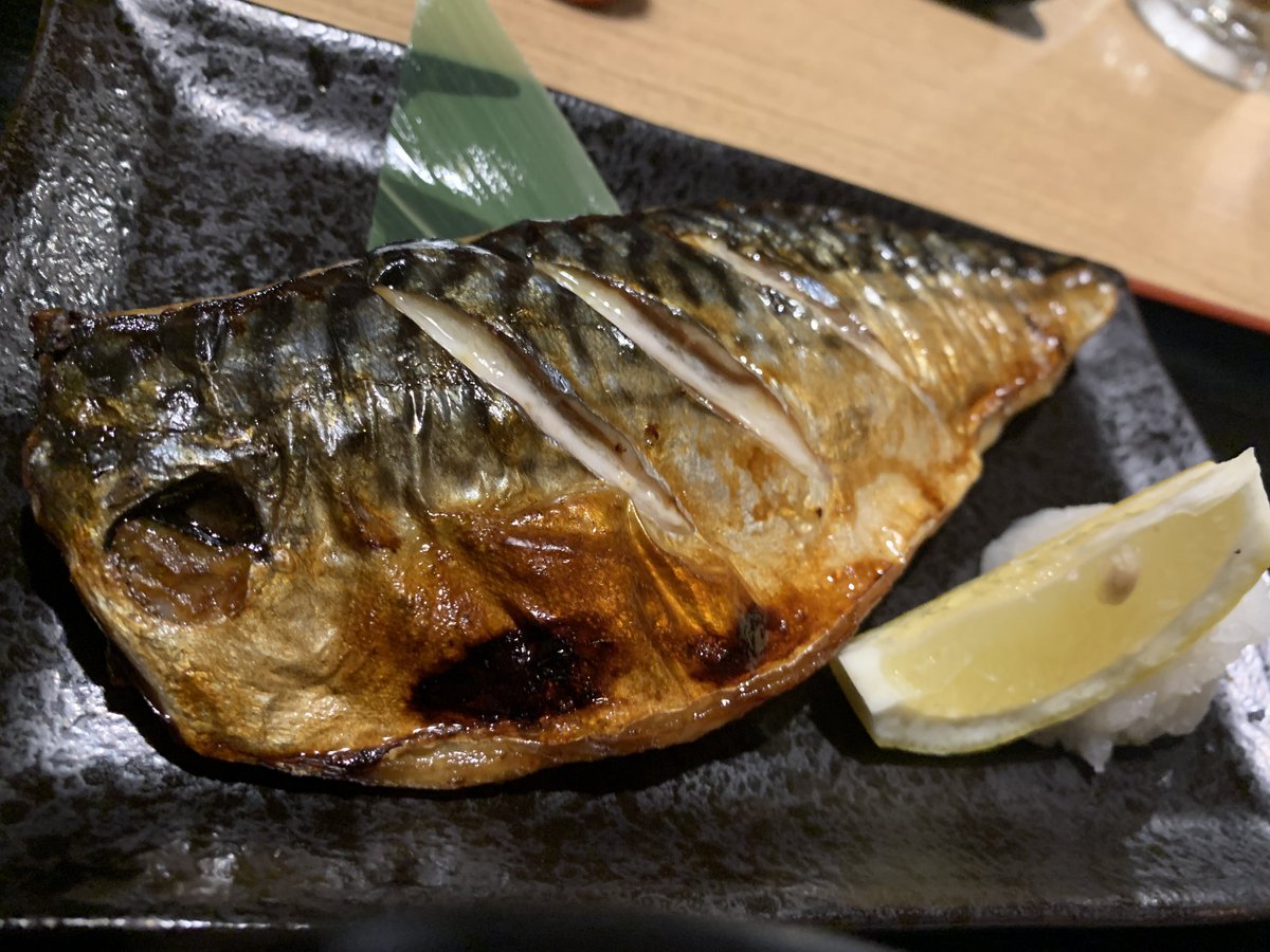 HNRC_official's tweet photo. サバ塩っっ！
ウマ！ https://t.co/EOrc7v4kiO