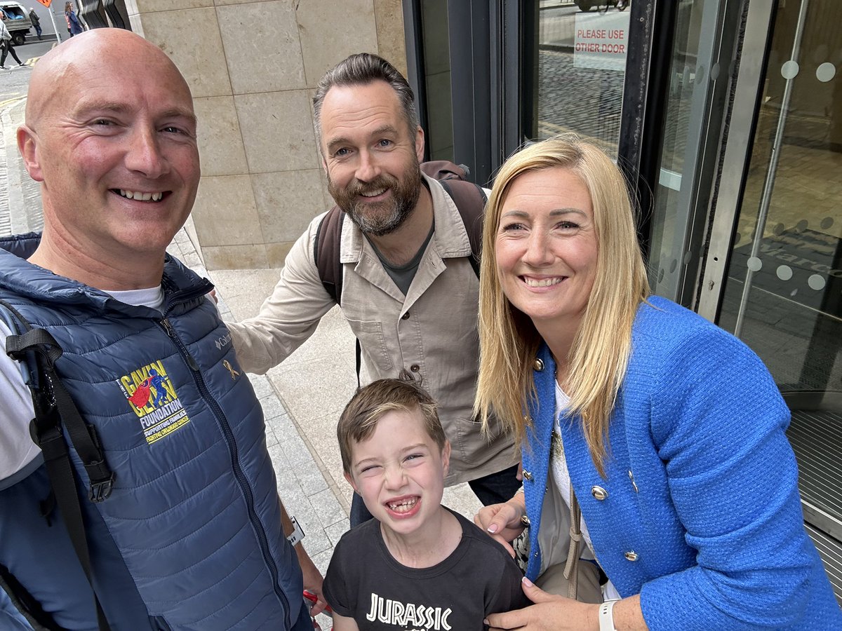 The Gavin Glynn Foundation (@teamgavinglynn) on Twitter photo Great to have the opportunity to discuss The Gavin Glynn Foundation and childhood cancer awareness this morning on <a href="/PatKennyNT/">Pat Kenny Newstalk</a> this morning.
Niamh and her son Josh also in studio telling their story and how <a href="/AerLingus/">Aer Lingus</a>
amazing crew and 80 volunteers are now helping all the Great to have the opportunity to discuss The Gavin Glynn Foundation and childhood cancer awareness this morning on <a href="/PatKennyNT/">Pat Kenny Newstalk</a> this morning.
Niamh and her son Josh also in studio telling their story and how <a href="/AerLingus/">Aer Lingus</a>
amazing crew and 80 volunteers are now helping all the