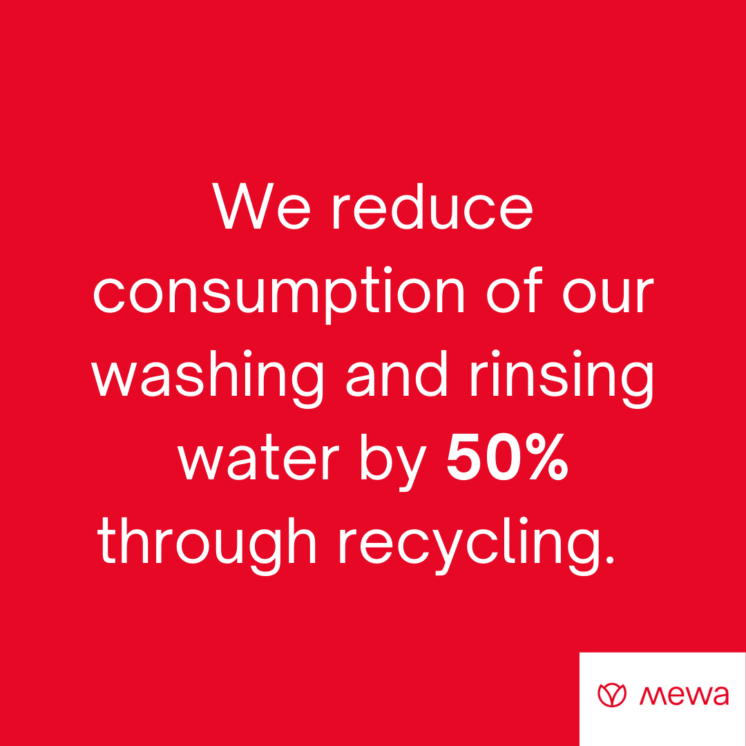 MEWA_EN's tweet image. We are proud to reduce our water consumption by half through our recycling processes!

#textilsharing #recycling #circulareconomy