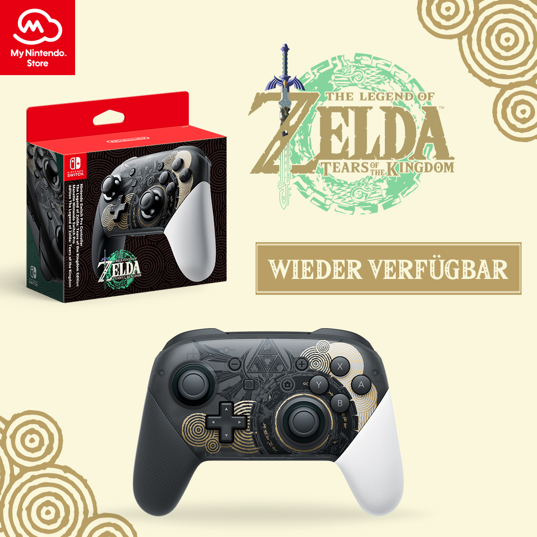 Nintendo Switch Pro Controller – Legend of Zelda: Tears of the