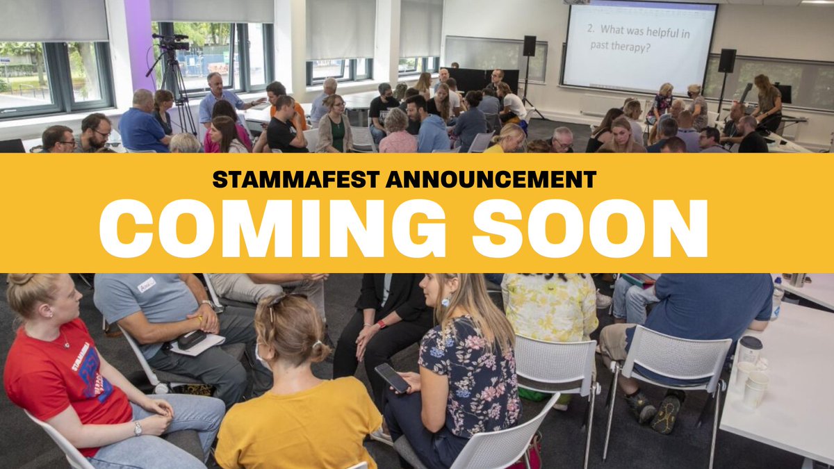 Fondly remembering how this time last year, we were all coming back from STAMMAfest Global, energised and excited. Well, we've been scheming and dreaming on our end too - so watch this space for an announcement about STAMMAfest 2024 coming soon across all our socials!
