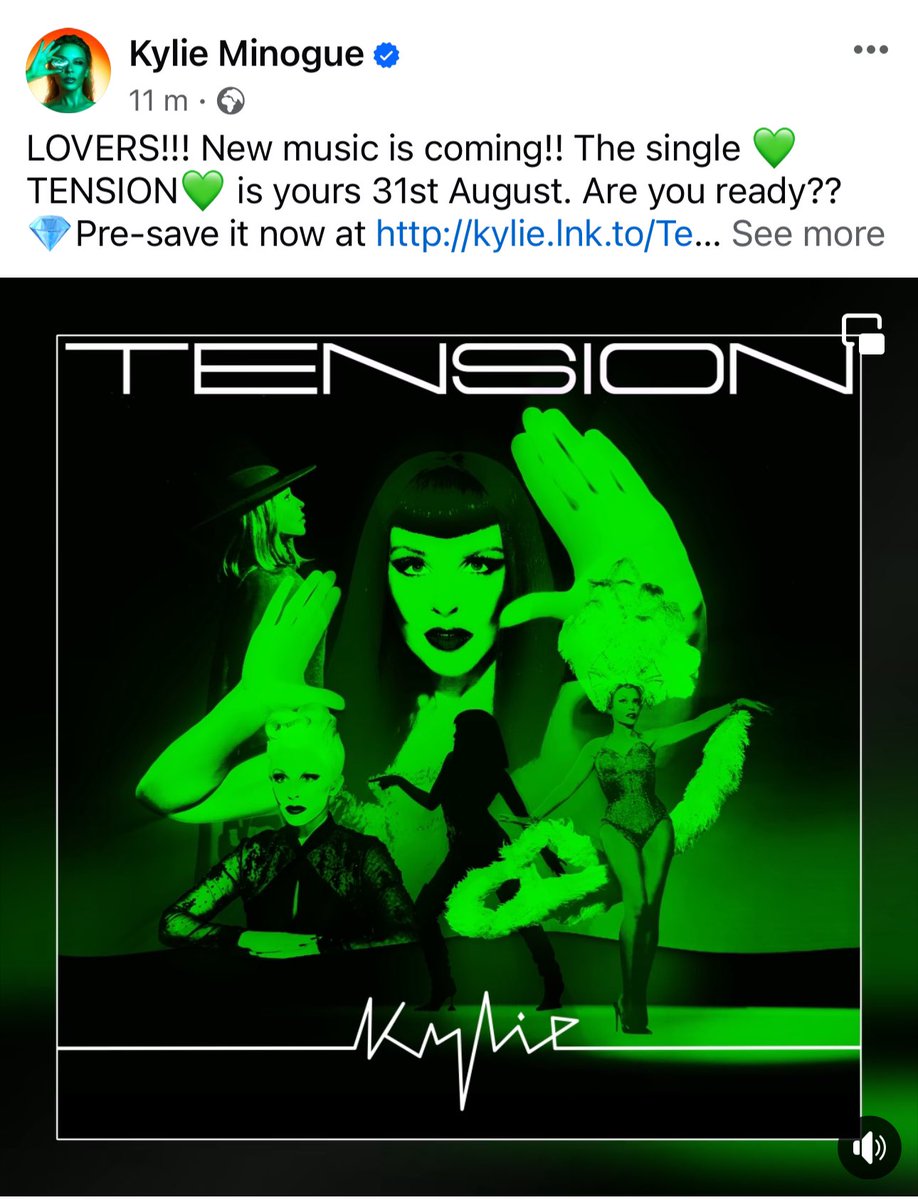 YEEEEEEEEEEEEES!!!!!! 🎉🎉🎉 BMG have totally got this seasonal edition of @kylieminogue RIGHT in every way!! Perfect. single. choices ❤️ #tension