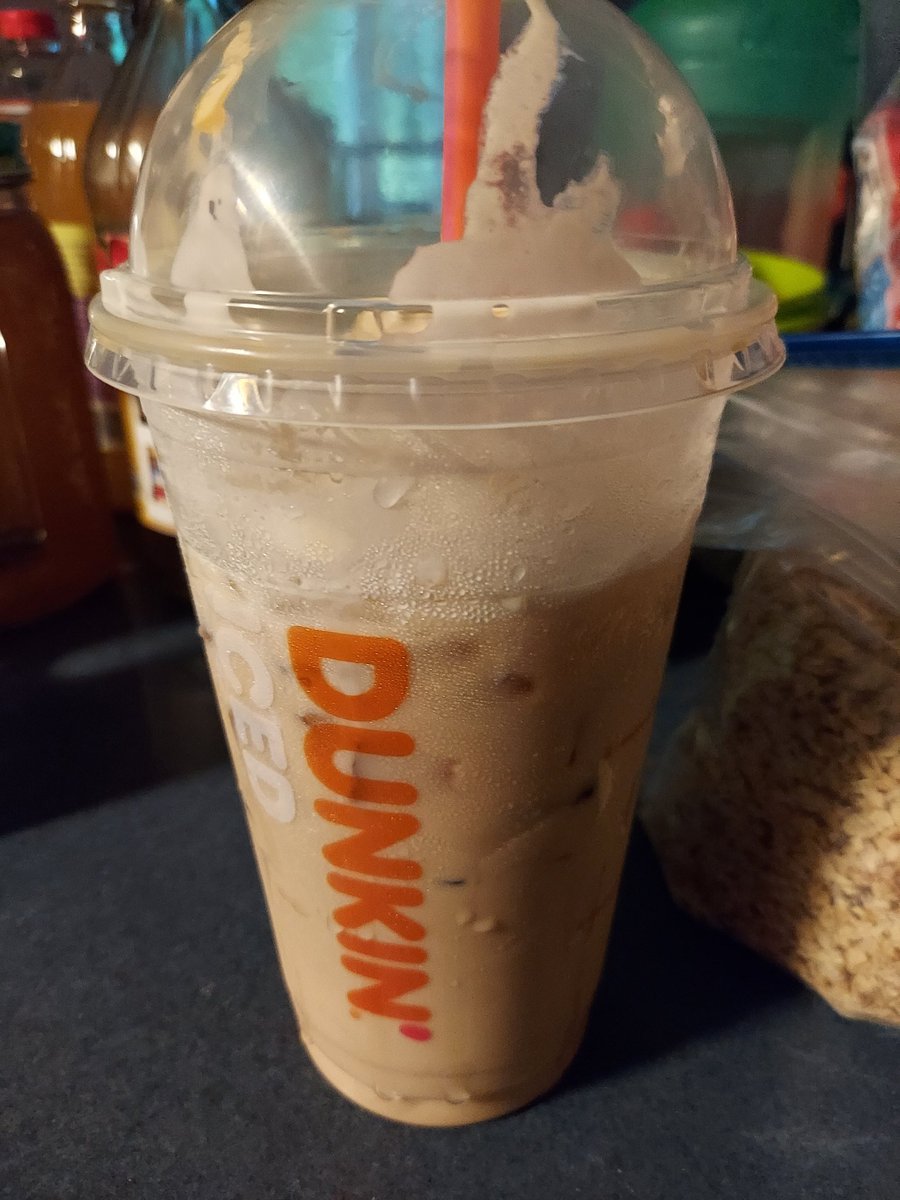 SuperbCupcake's tweet photo. Little man was in his mom's room at 5:30 this morning wanting to bring me a coffee. They showed up with #PumpkinSpice from @dunkindonuts, where only one gal was running the store this am! #hillmanfamcountrylife #babysitter #Coffee #pumpkinspiceislife #dunkindonuts https://t.co/OuY9zjFuOS