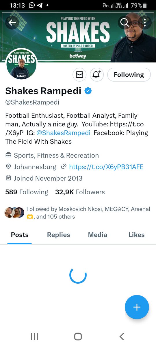 @ShakesRampedi Kaizer Chiefs ⚽️⚽️
Amakhosi4life
#PTFWShakes #PTFWSBetway