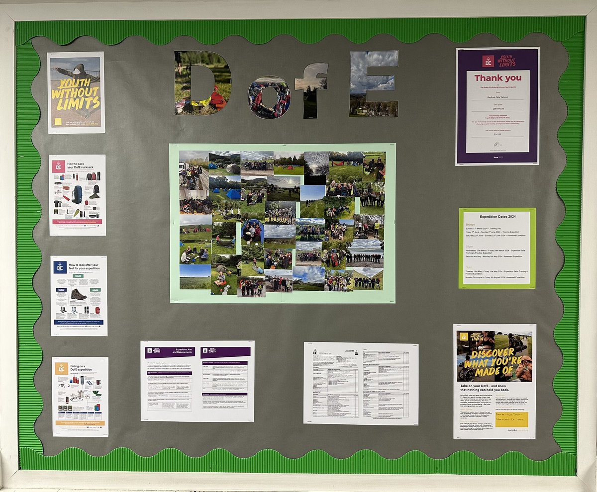 BGS Duke of Edinburgh's Award tweet media