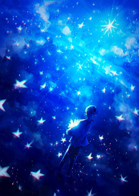 「とびきりのブルーを魅せて下さい」のTwitter画像/イラスト(新着))