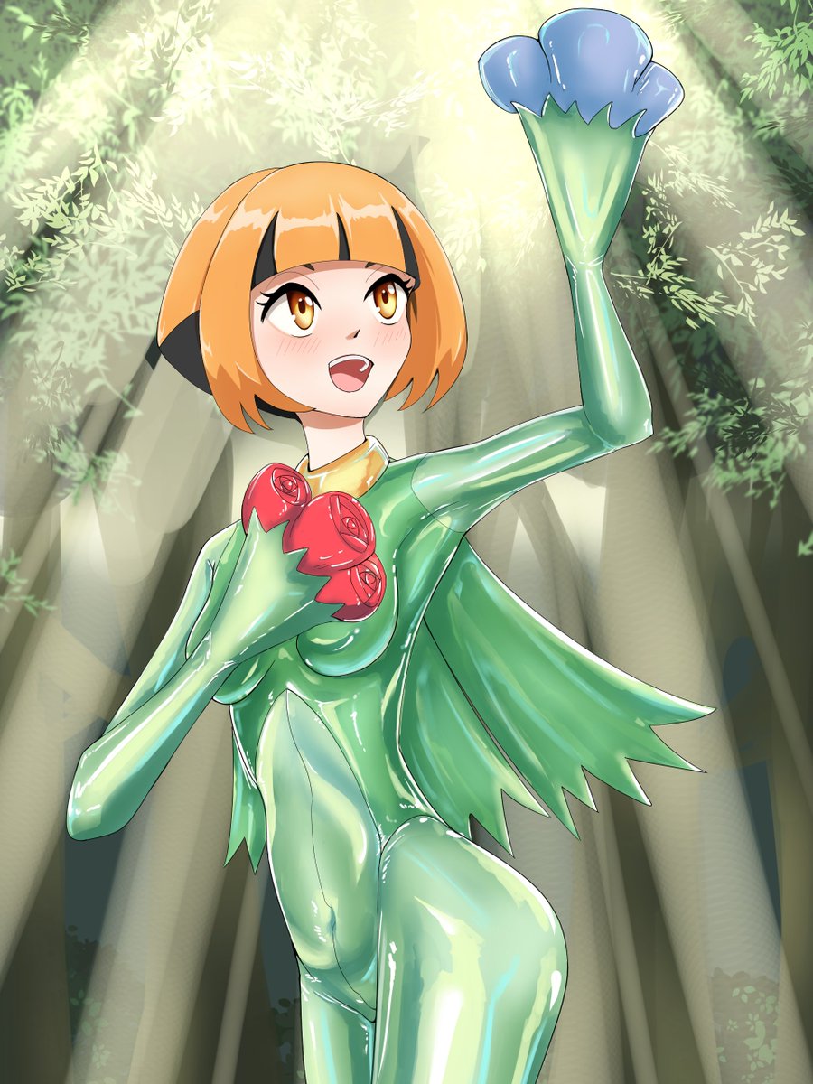 先日リクエストで納品したロズレイドスウツのナタネです。
マスカレイドを基に森の中のオペラをイメージしています。
全身バージョンやマスク差分はPixivにあります。