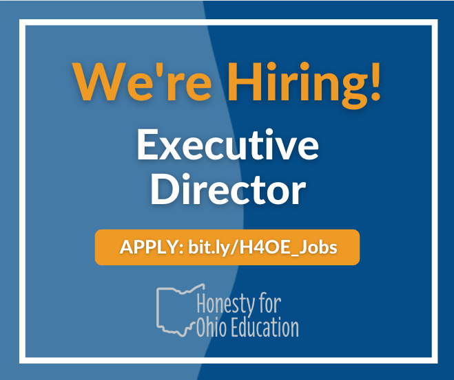 Honesty4OhioEd's tweet photo. @Honesty4OhioEd is excited to welcome our next Executive Director!  Will it be you? 
Join our growing family and hard-working team of advocates, activists, and community leaders building honest, inclusive schools across Ohio. 
Learn more and apply HERE: 
https://t.co/MMcySW6KA1 https://t.co/O3TkCqh0Zt