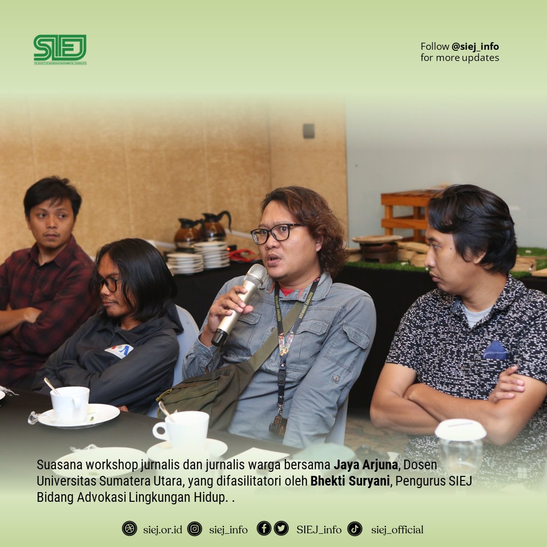 Jurnalis Lingkungan | SIEJ tweet media
