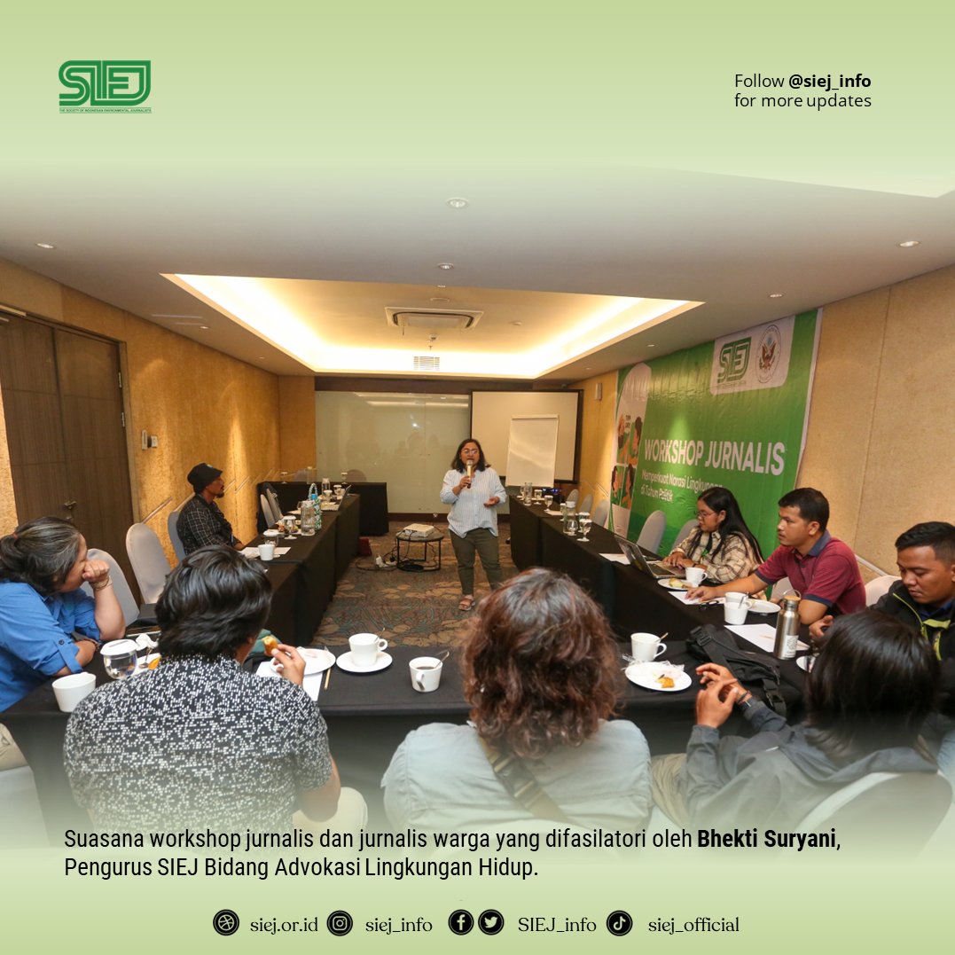 Jurnalis Lingkungan | SIEJ tweet media
