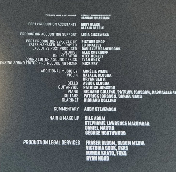 Out now on <a href="/netflix/">Netflix</a>! Thank you <a href="/pjonssonmusic/">Patrick Jonsson</a> for inviting me to be part of such a stellar music team, it was a real pleasure. Congrats all 🖤💛 
.
.
#HeartOfInvictus #Netflix #additionalmusic #composer #ArchewellProductions