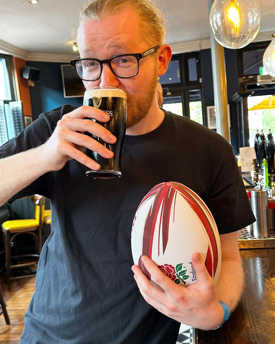 9 days left to perfect your Guinness Challenge! We’ll be showing every game, cheering every try and roaring England on to World Cup glory (hopefully)
Get your tables booked now, and remember to ask about our Locker Room, for the ultimate matchday experience
<a href="/YoungsPubs/">Young's Pubs</a> #Rugby