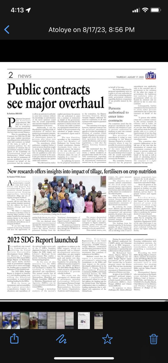 WNASD1's tweet photo. Of course, when you have newsworthy information, you make the news @NTANewsNow @bftghana 

👏 @olabimfolu @iatoloye @Adesuwaerhuns @ShesOyin @folinous @Anu_Patrick_O and Akwasi Opoku for a project well executed and thanks to @US_AU https://t.co/wz1x5LAKLL