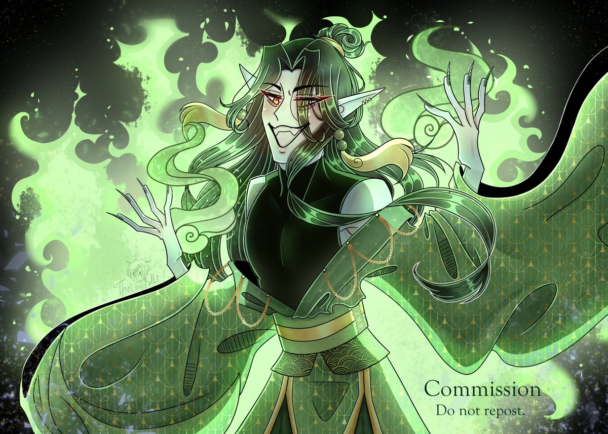 This commission is finally finished :D
#TGCF #qirong #Commission